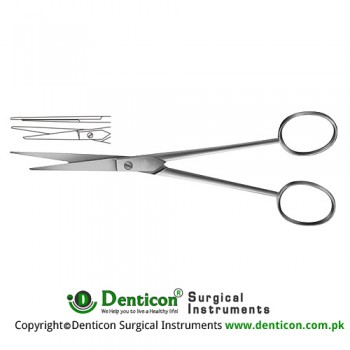 Vascular Scissor One Blade Probed Stainless Steel, 14.5 cm - 5 3/4"